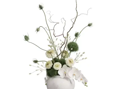 Flower In Vase 121 3D model