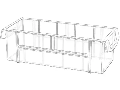 Small Parts Storage Box 3D print model