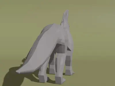  game character  Low-poly 3D model