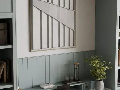 Boss Desk - Office Furniture 75  3D model