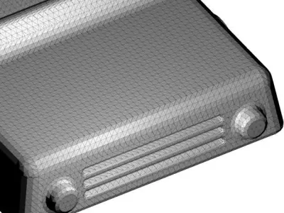 Mini Car Toy 3D print model