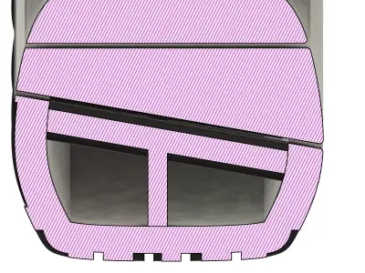 Whitewall Tire 1-24 - 1-25 Scale 3D print model