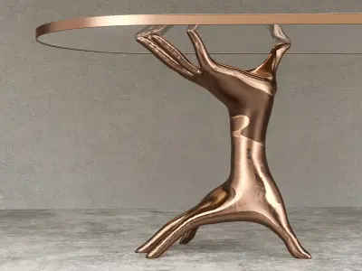 Luxury modern Table 3D model