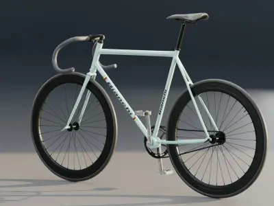 Bianchi Fixed Bike 3D model