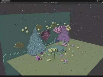 Merry Christmas 3D model