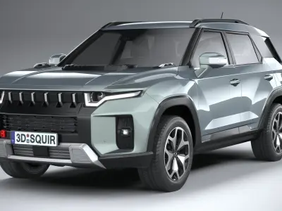 SsangYong Torres 2024 3D model