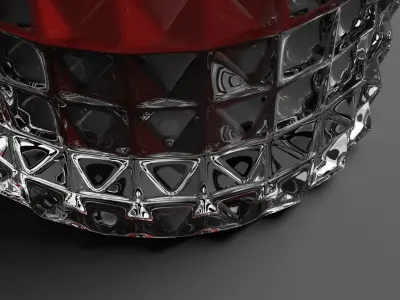 Valentino Uomo Born In Roma Perfume For Men 100ml Low-poly 3D model