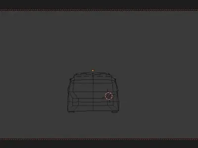 Low Poly car modell Low-poly 3D model