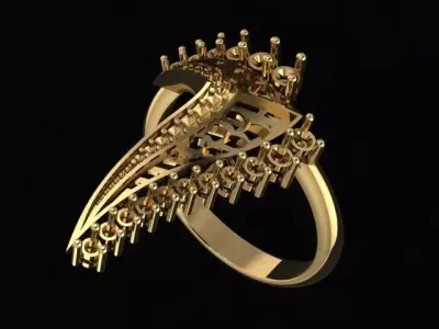 Ring 3d model 3D print model