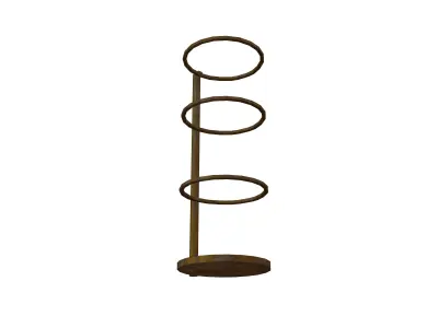 Modern Design Umbrella Stand v1 006 Low-poly 3D model