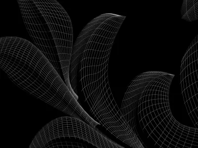 Wall decor flowers with leaves for milling CNC machines 3D print model