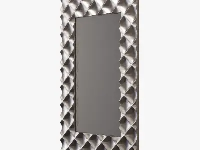 Howard Elliott collection krystal bright silver mirror 3D model