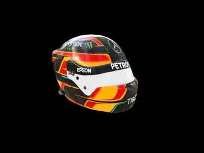 Stoffel Vandoorne Helmet 3D model