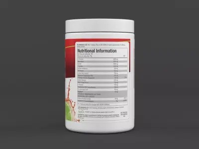 Protein Powder 3D model 11