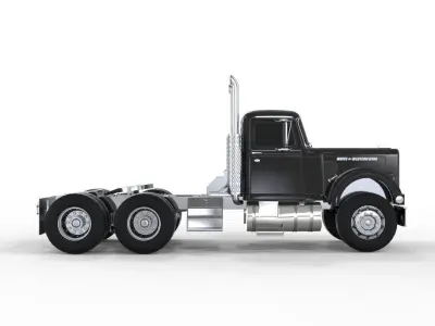 1970 White Western Star Truck  3D model