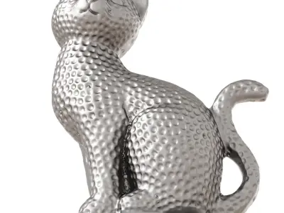 Egyptian cat figurine 3D model purchase