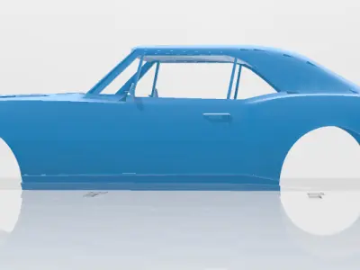 1967 Chevrolet Camaro RS 327 V-8 - Body Car Model 3D print model