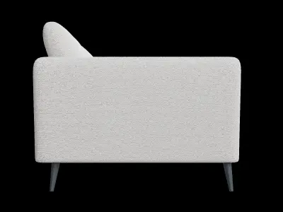 Becky 3s Sofa 3D model