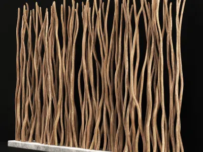 Planter branch crooked n3 3D model