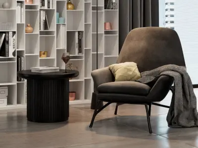 Apartment Scene for Cinema 4D and Vray 6 ACES 3D model