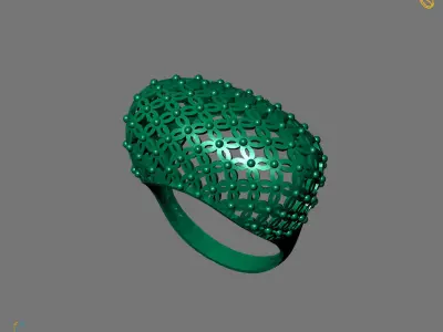 Women Plain Ring Ready STL Models Womens Ring 3d models 3D print model 28