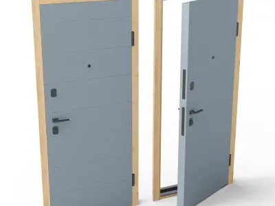 Oinas Door 3D model