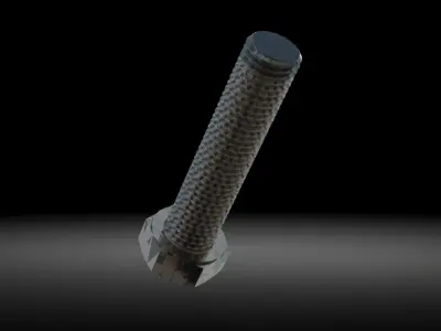 M 16 Screw 3D print model