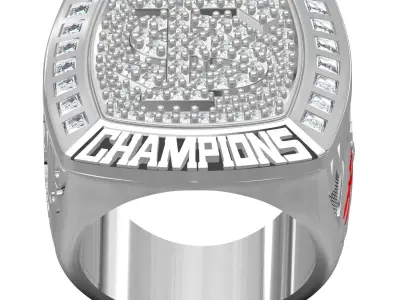 Winston Super Bowl Championship Ring 3D print model