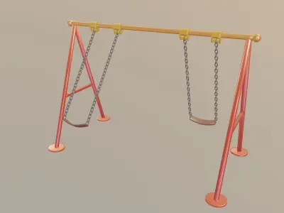 Swings 3D model