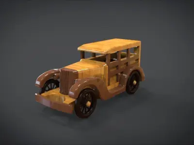 Toy Woody Wagon 3D print model