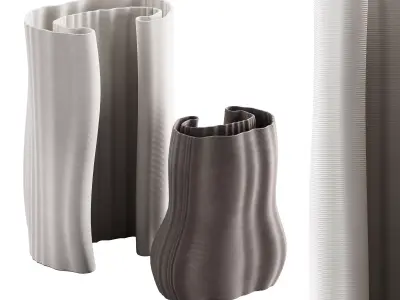 470 decorative vases and pots 09 3D model