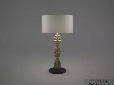 Porta Romana Lerat Leaf lamp 3D model