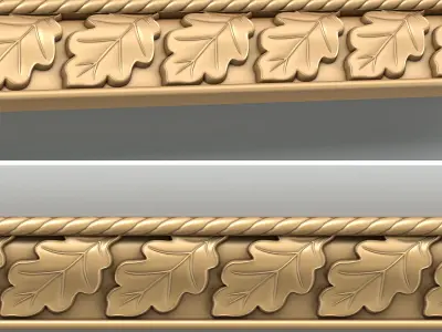 Decorative Moldings collection 03 3D model