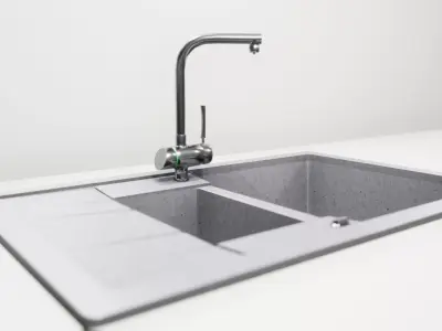 Sink and faucet UE4 3D model