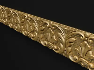 Carved molding  3D model
