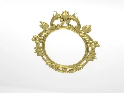 Frame mirror 3D model 03 3D model