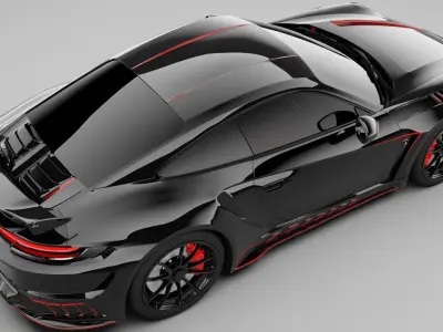 Porsche 911 Stinger GTR 3D model