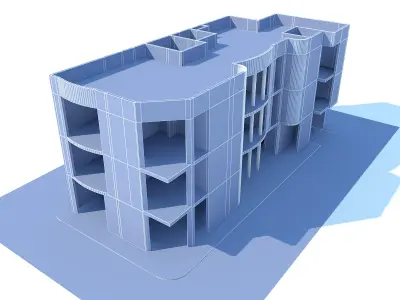 House and Commerce Max 2011 3D model