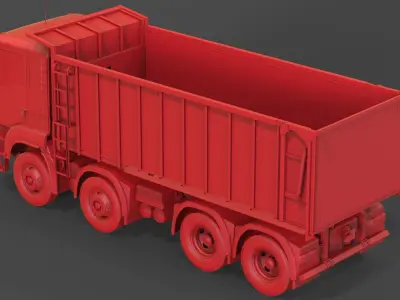 MAN TGS 3D print model