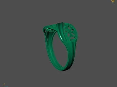 Women Plain Ring Ready STL 3DM Models Womens Rings 3D models 3D print model