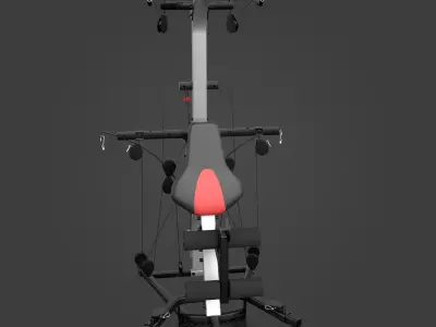 Home Gym-Exercise Equipment-06 Low-poly 3D model