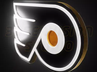 Philadelphia Flyers logo - Cinematic - 3D print 3D model