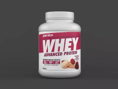 Protein Powder 3D model