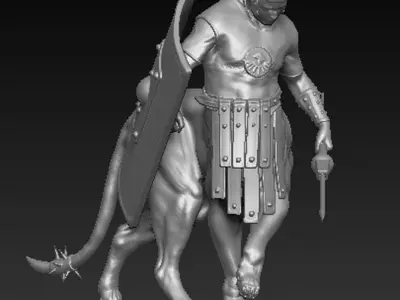 Roman sphinx 3d model 3D model