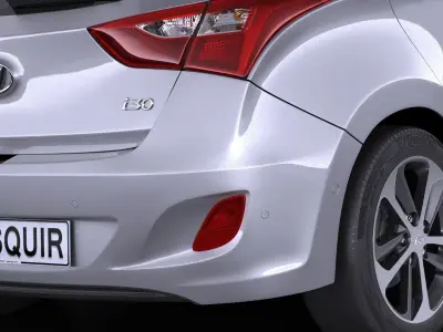 Hyundai i30 5-door 2015 3D model