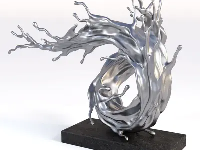 Decorative Sculpture 2 3D model