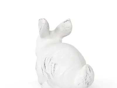 Rabbit - garden decoration 3D model
