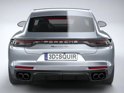 Porsche Panamera 4 E-Hybrid 2021 3D model
