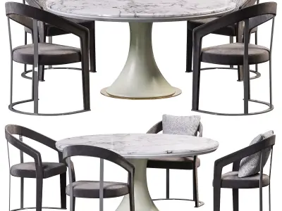 David dining table 3D model