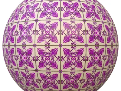 tile patterned 151-seamless-4k-pbr  Texture